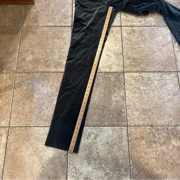 Ralph Lauren Purple Label Mens Grey Velvet Pants- Adjustable- Sz 32x39- NWT - Picture 10 of 16